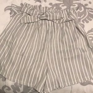 High waisted shorts